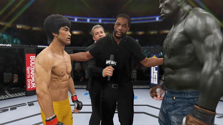 Bruce Lee vs. Incredible Hulk - EA Sports UFC 4 - ...