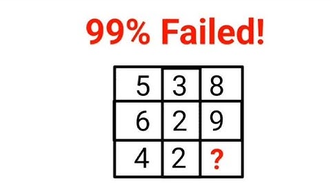 Literally 99% failed to solve this Ukraine maths puzzle! Can you?