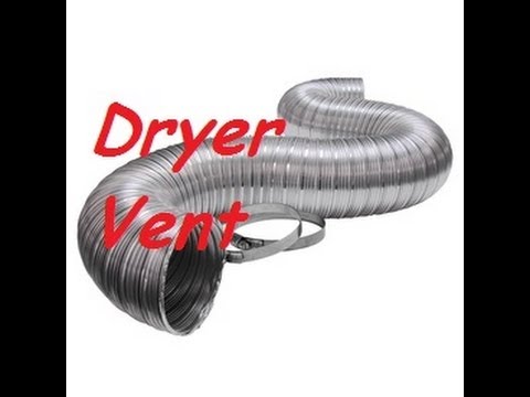 Clean Dryer Vent - YouTube