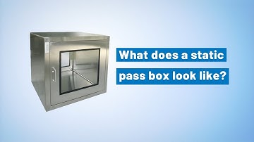 What does Willson Static Pass Box look like?  #passbox #passthroughbox #transferhatch