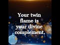 Your Twin Flame is Your Divine Complement - Twin Flames are One! #shorts #twinflame