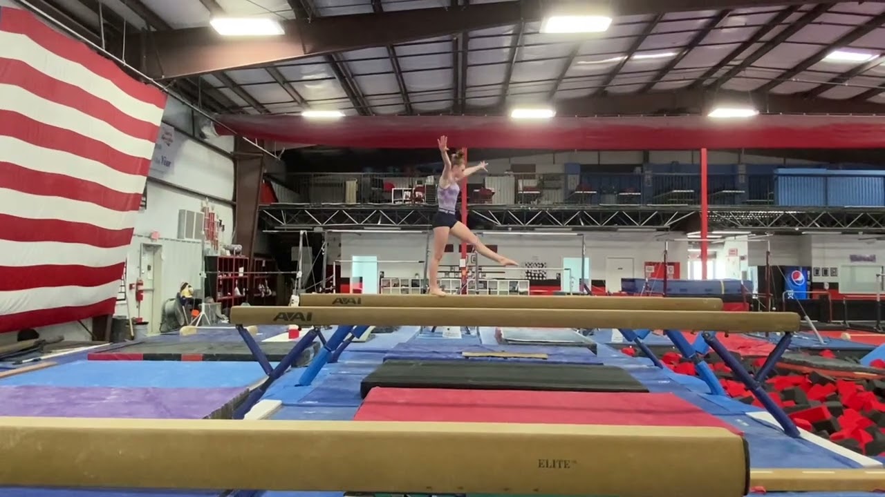 Hanna Saylor Level 10 Beam Skill Set 03/23
