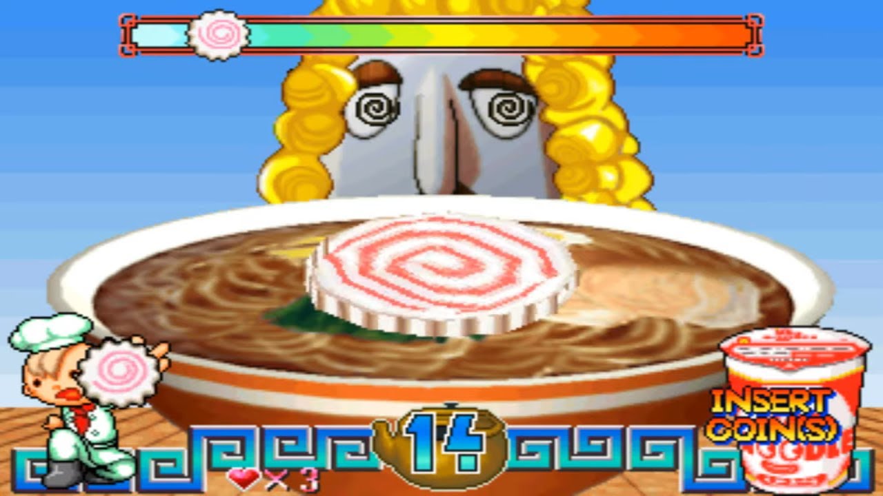 Maru-chan de Goo! (マルちゃん de グー!!!) - Sega ST-V (Sega Titan