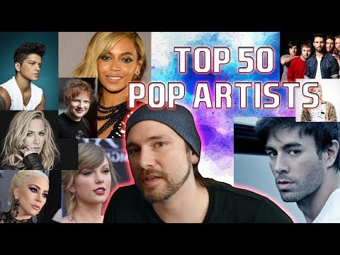 Metalhead Reviews 50 BEST Pop Artists | Mike The Music Snob Reacts