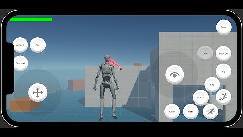 Unity Starter Assets Third Person Controller Superhero - Mobile Quick Setup