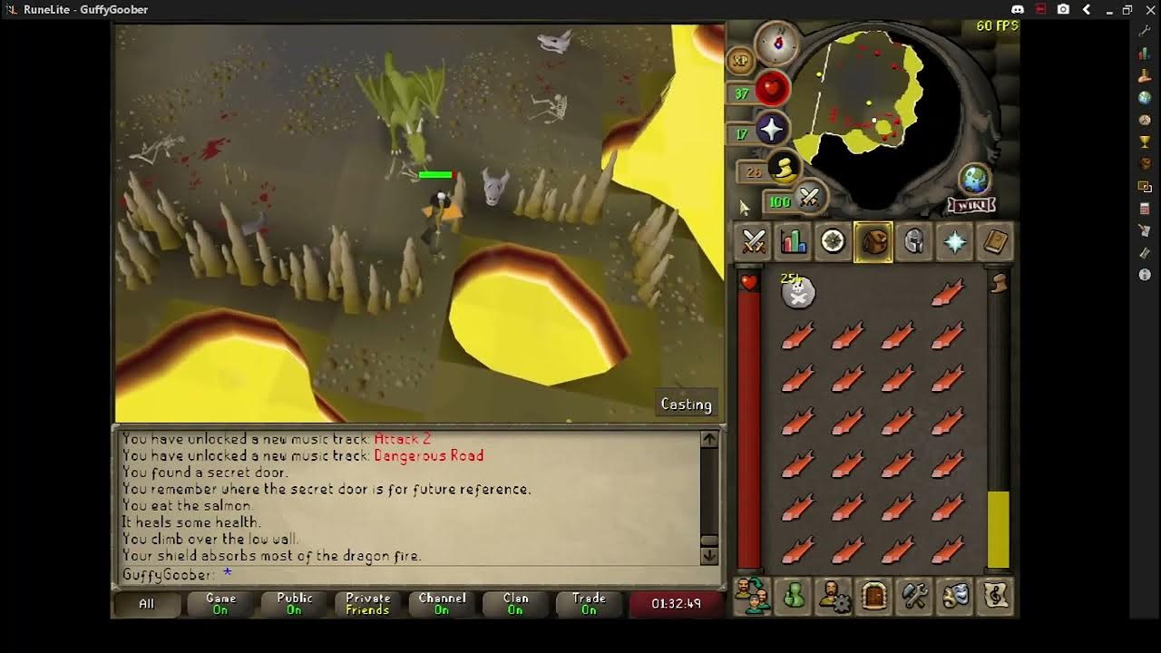 F2P Magic vs Elvarg OSRS YouTube