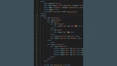 Make simple game in HTML CSS and JS #shorts @kodeology