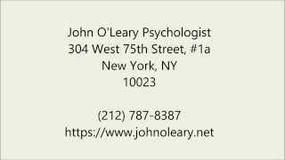 Couples Counceling in Staten Island, NY, NY - 2127878387 - John O'Leary Psychologist