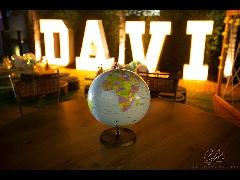 Festa Infantil Aviador - Aniversário de 1 Ano Piloto Davi
