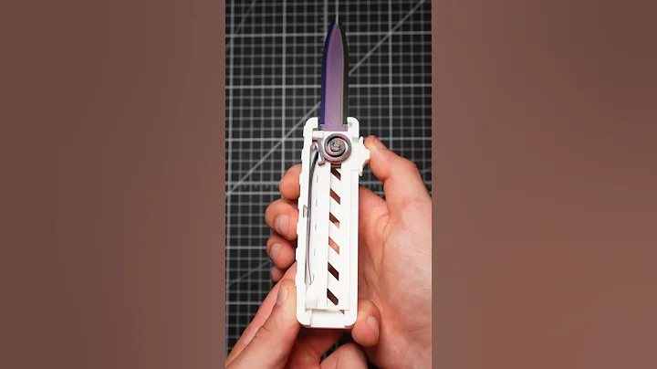 Best 3D printed spring loaded OTF fidget knife