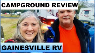 CAMPING IN FLORIDA Gainesville RV Park Campground Review