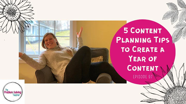 5 Content Planning Tips to Create a Year of Content