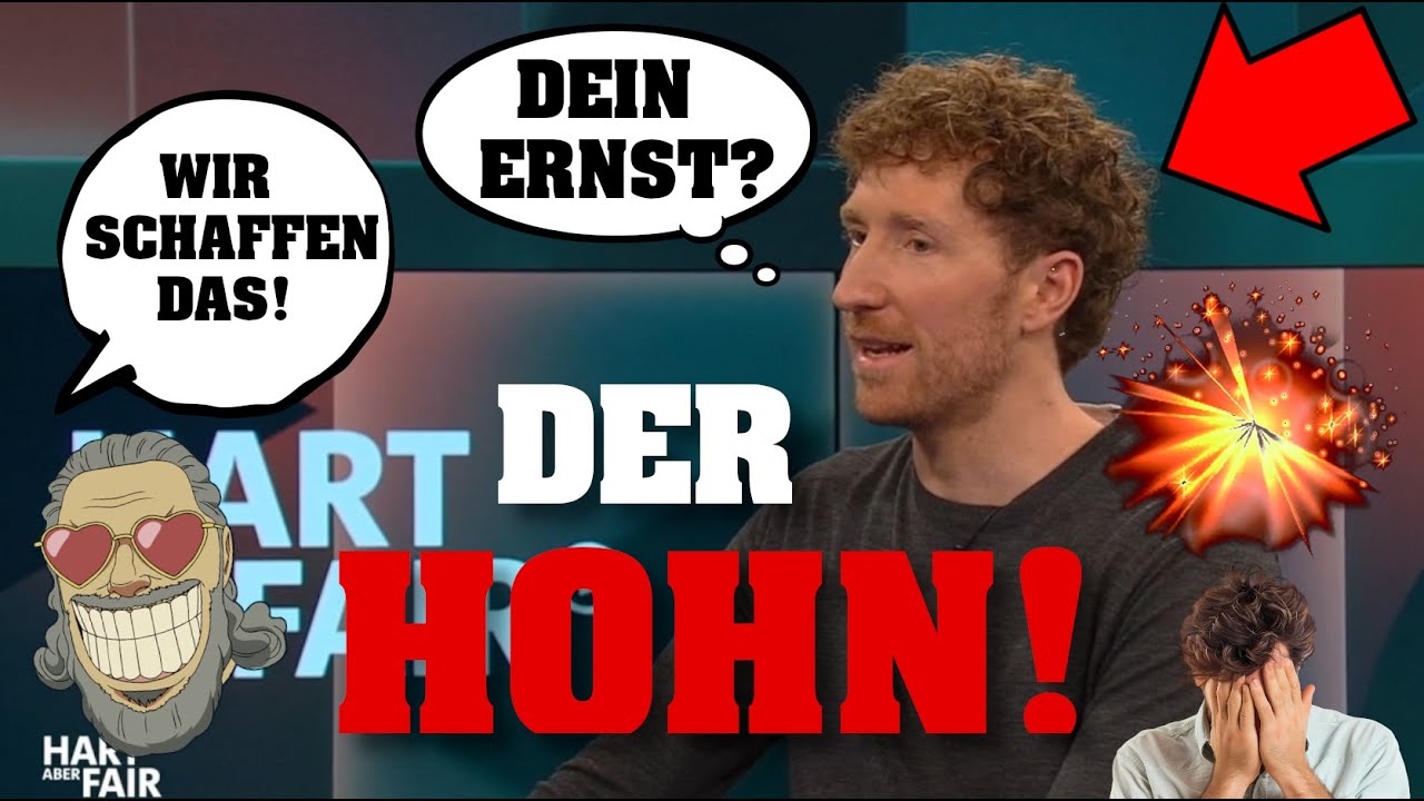 JUNGER Grüner blamiert sich in megalustiger RUNDE! 💥⚡️ | hart aber fair 