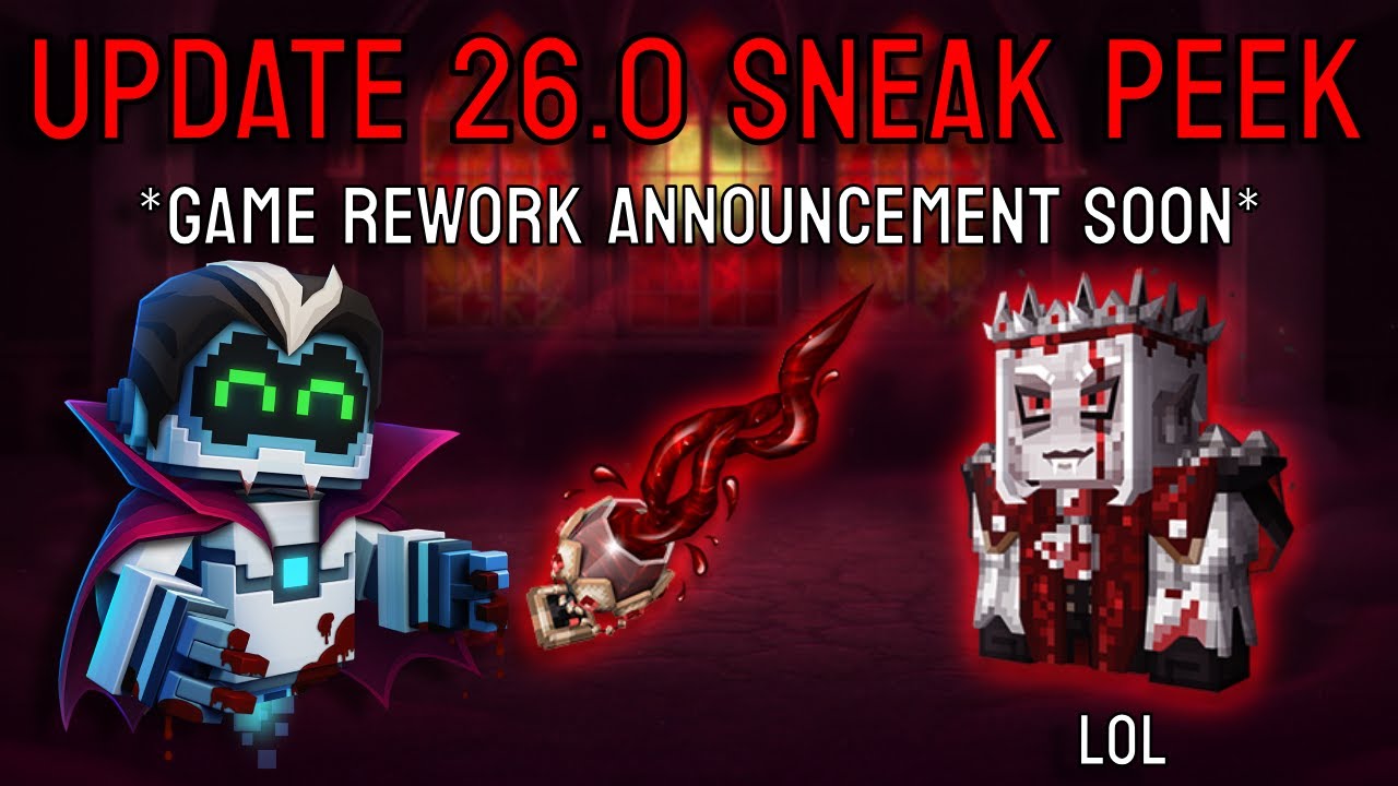 The 26.0 Sneak Peek (GAME REWORK ANNOUNCEMENT SOON) - Pixel Gun 3D