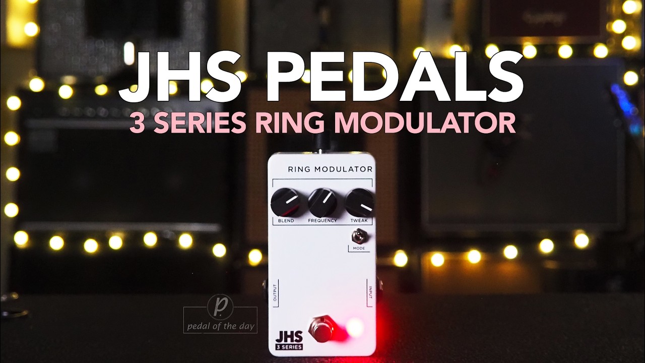 JHS Pedals RING MODULATOR: シンプルなリングモジュレーター・ペダル