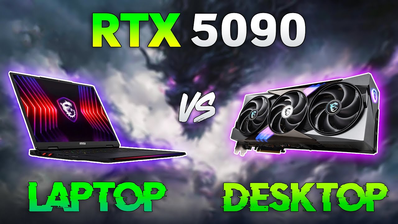 RTX 5090 Laptop vs Desktop - Test in 10 Games - YouTube
