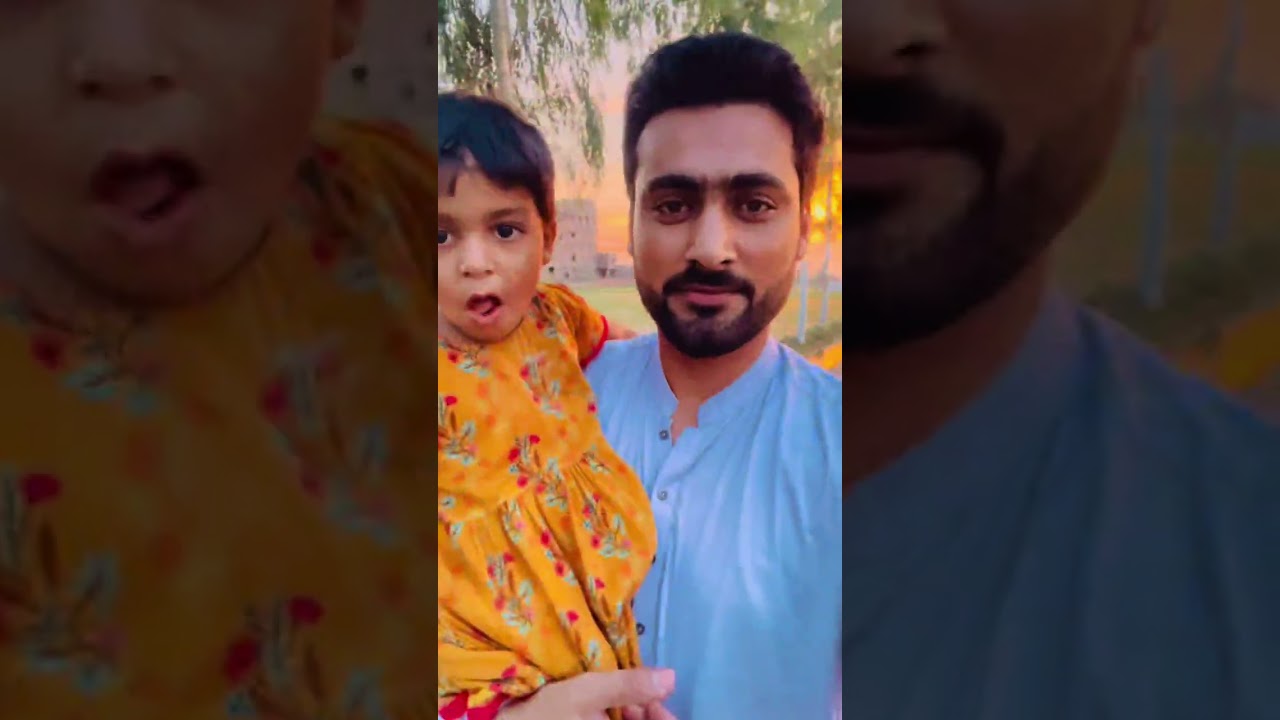 Village Sunset View 🌅🌿 | Kheton & Trees ka Pyara Manzar 🏡✨