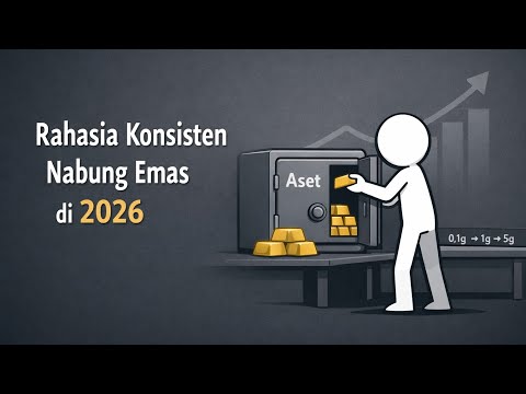 Gaji Pas-pasan? Ini Strategi Menabung Emas 2026 Tanpa Tersiksa