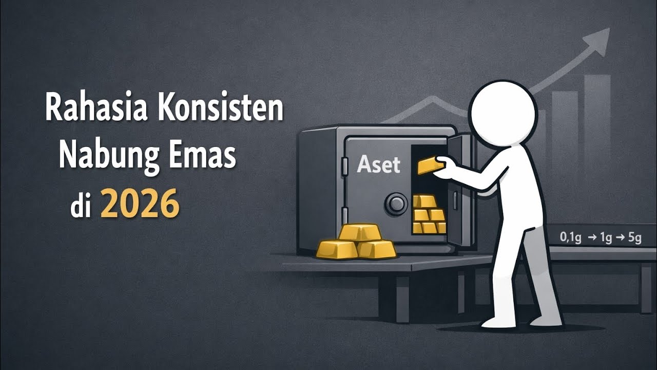 Gaji Pas-pasan? Ini Strategi Menabung Emas 2026 Tanpa Tersiksa