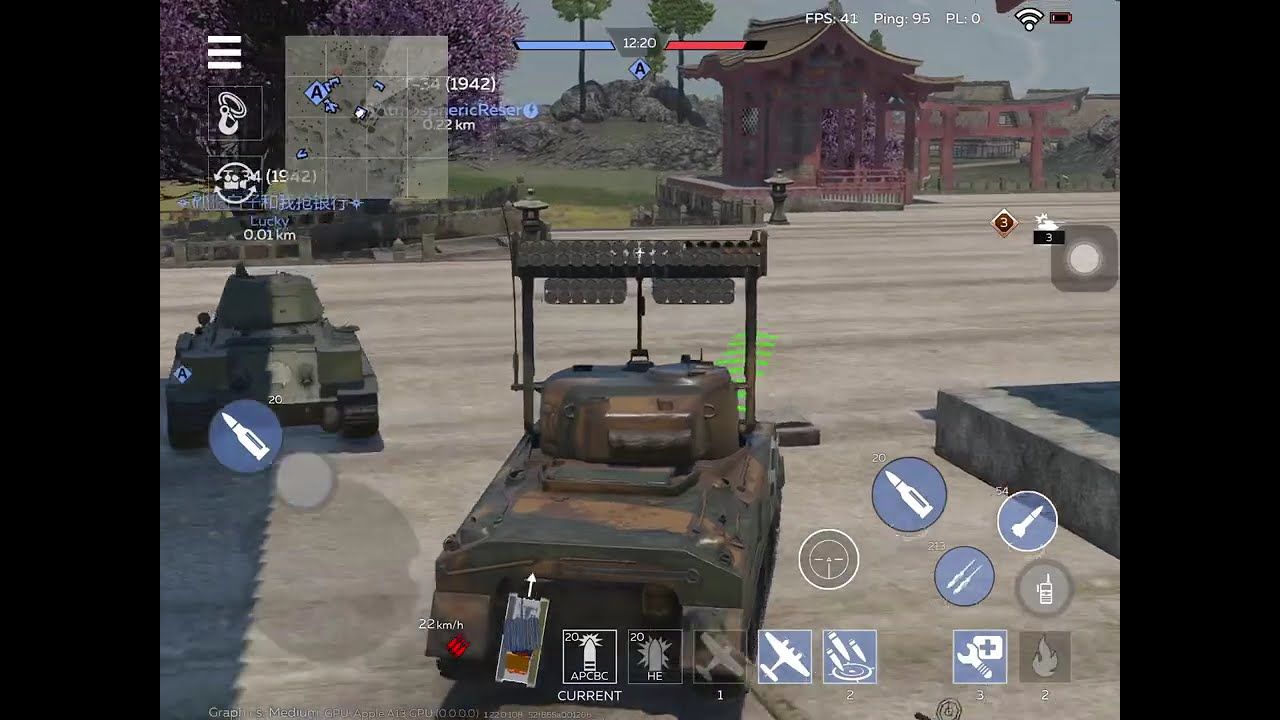 Calliope:a tank for spammers-War Thunder Mobile