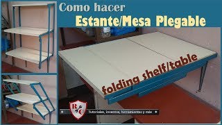 MESA / ESTANTE PLEGABLE Múltiples Usos.