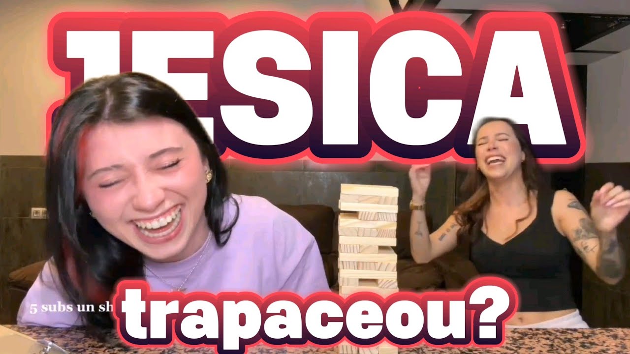 Tem como trapacear no jenga? | Jess & Mich | (Legenda-BR)