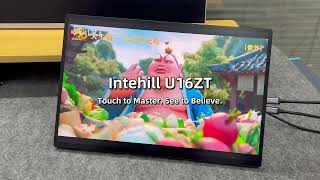 Intehill 16 Inch 3K Portable Touchsceen: Anti-Glare, 3K Resolution, and Ultra-Portable β U16ZT