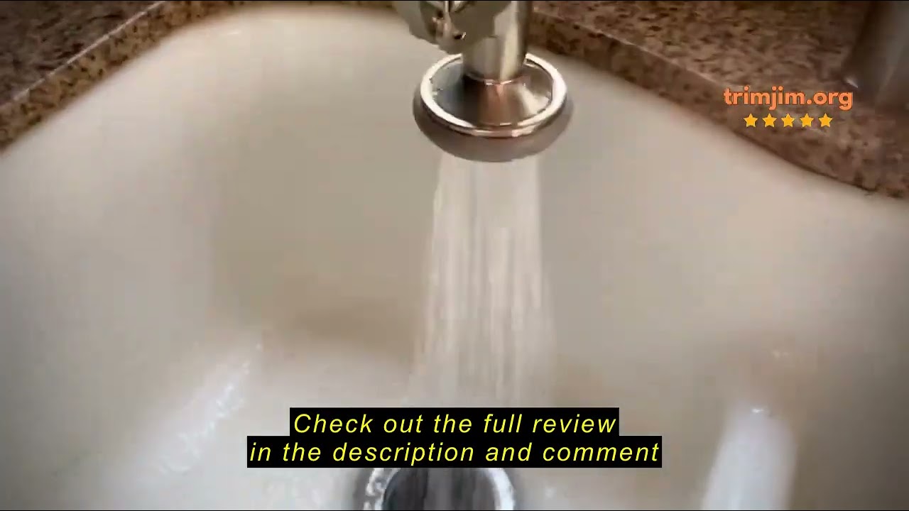 Review Fapully Commercial Pull Down Kitchen Sink Faucet with Sprayer Brushed Nickel