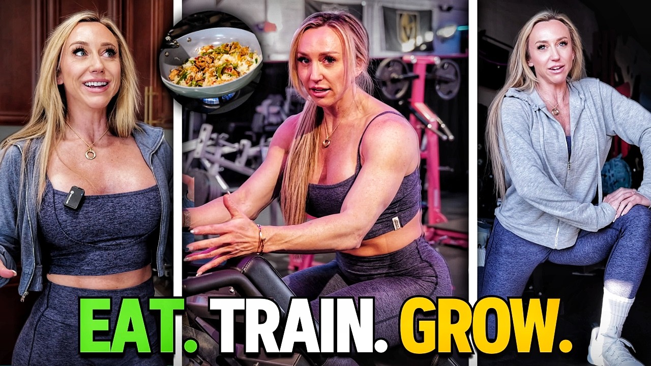 My Glute Day Meal + Full Workout for Women Over 40 - YouTube