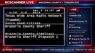 Brazoria County Texas Live Scanner 24/7