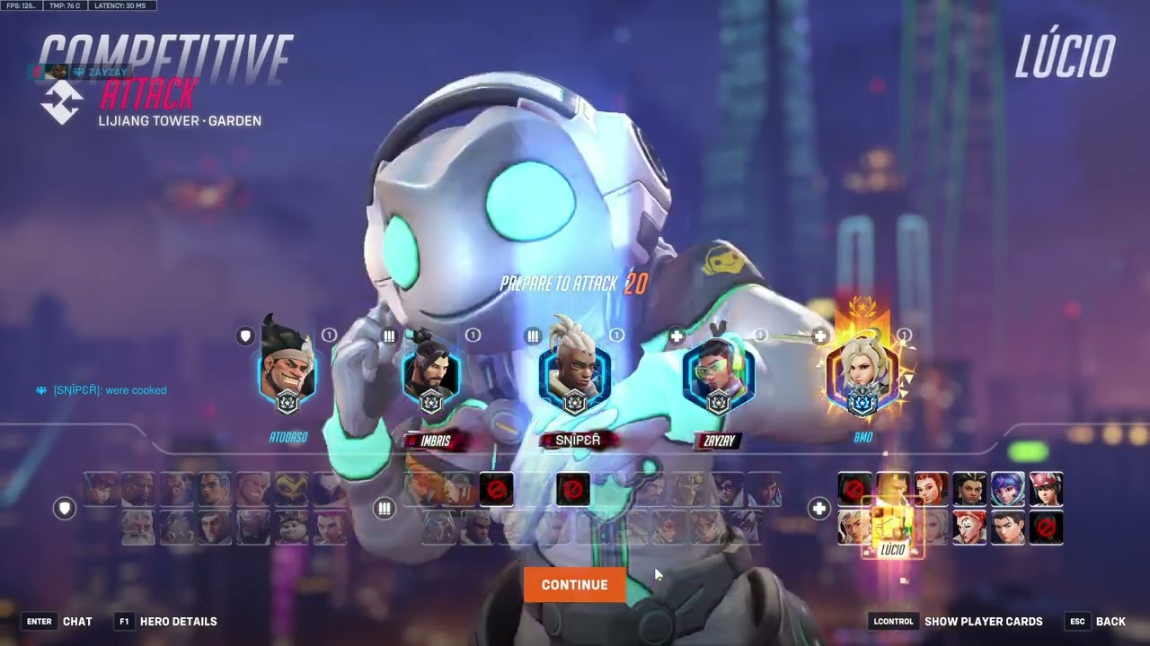 Impossible team to carry on 3rd round | Overwatch 2 Competitive