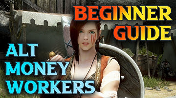 Black Desert Online Beginners Guide 2021 - Setting Up Your Alt To Make Money For Your Adventure