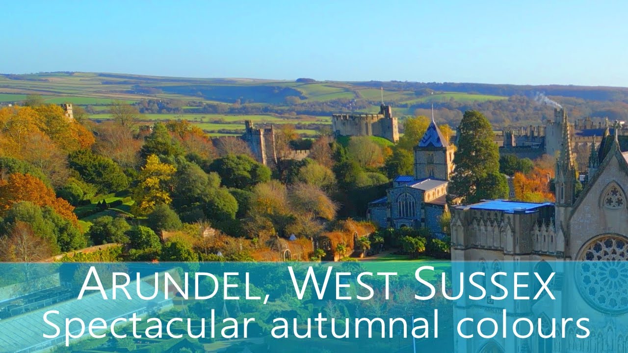 Around autumnal Arundel, West Sussex
