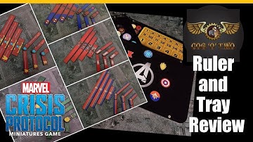 Cog O Two Marvel Crisis Protocol Movement Tools and Range Rulers Review