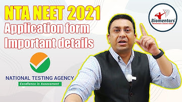 NTA NEET 2021 - Application Form Queries I Important things to keep in mind