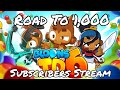taking on elite dreadbloon today - btd6 chill stream