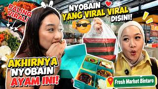 NYOBAIN YANG VIRAL 2026 DI FRESH MARKET BINTARO! AYAM GORENG BU IYIN BENERAN ENAK?