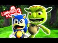 Sonic VS Shrek - Swamped Part 1 & 2 | LittleBigPlanet 3