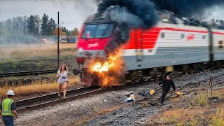 видео: Идиоты На Железной Дороге, Которые Натворили Бед! картинка: Идиоты На Железной Дороге, Которые Натворили Бед!