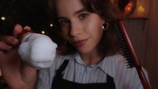 ASMR Barba, Cabelo e Bigode 💤 Atendimento Calmo e Extremamente Relaxante