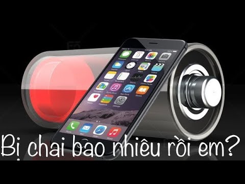 Kiểm tra pin chai chính xác 100% trên iOS 11.3