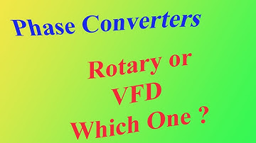 Phase Converters, Rotary or Variable Frequency Drive: Which One?