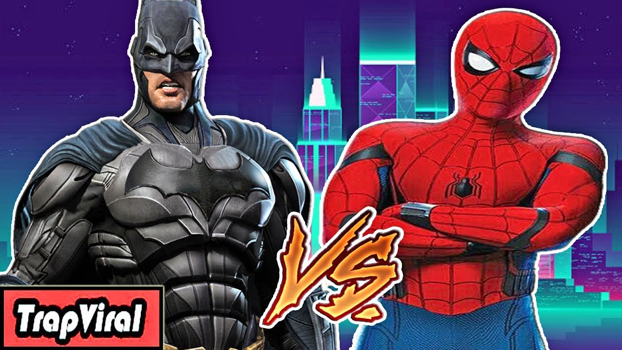Batman VS Spider-Man | Batallas Virales de Trap - RomanoLaVoz - YouTube