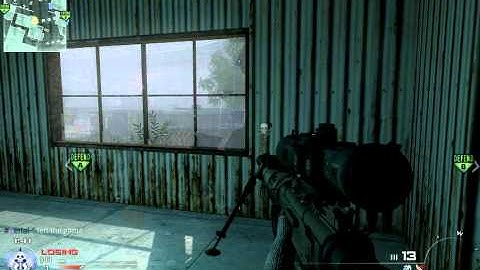 CoD Mw2 Insane No Scope On Underpass