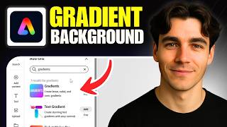 How to Gradient Background in Adobe Express (Tutorial 2026)