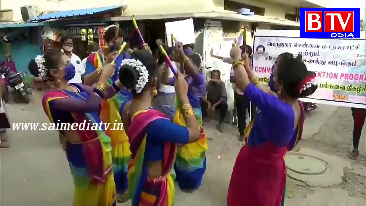 Chennai: Transgender people perform Kolattam dance to raise COVID-19 awareness
