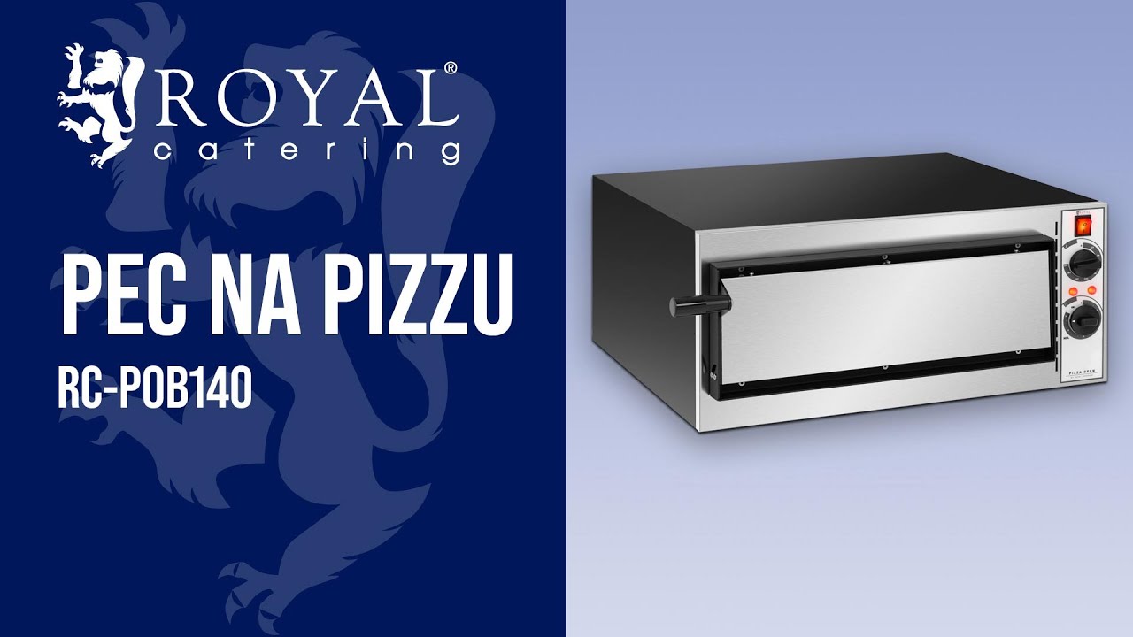Pec na pizzu RC-POB140 | Royal Catering | Představení produktu