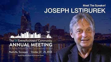 Joseph Lstiburek, Building Science Corp - Meet the Speakers of TEACAM24
