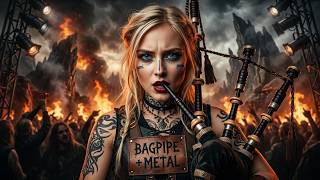 Bagpipe + Metal Instrumental — Painted for War [Dark Celtic Mix]