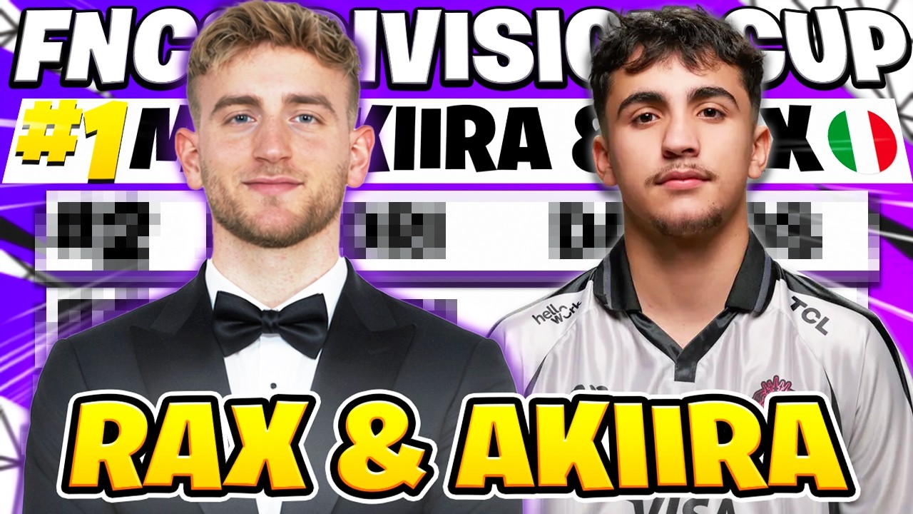 REAGISCO AL PRIMO TORNEO DI RAX & AKIIRA...ASSURDI, FNCS DIVISION CUP DAY 1 WP.
